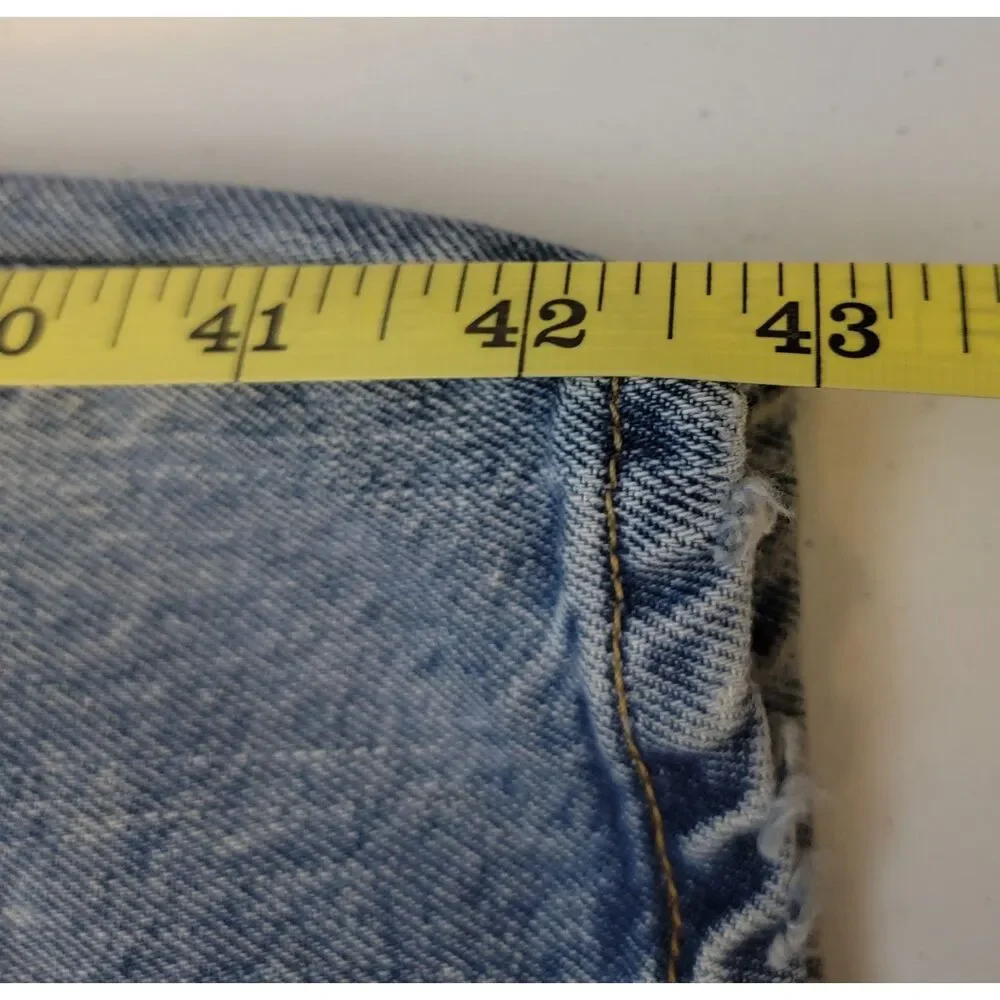 Levi's 560 Mens Size 50X30 Blue Medium Wash Comfort Fit Straight Leg Jeans